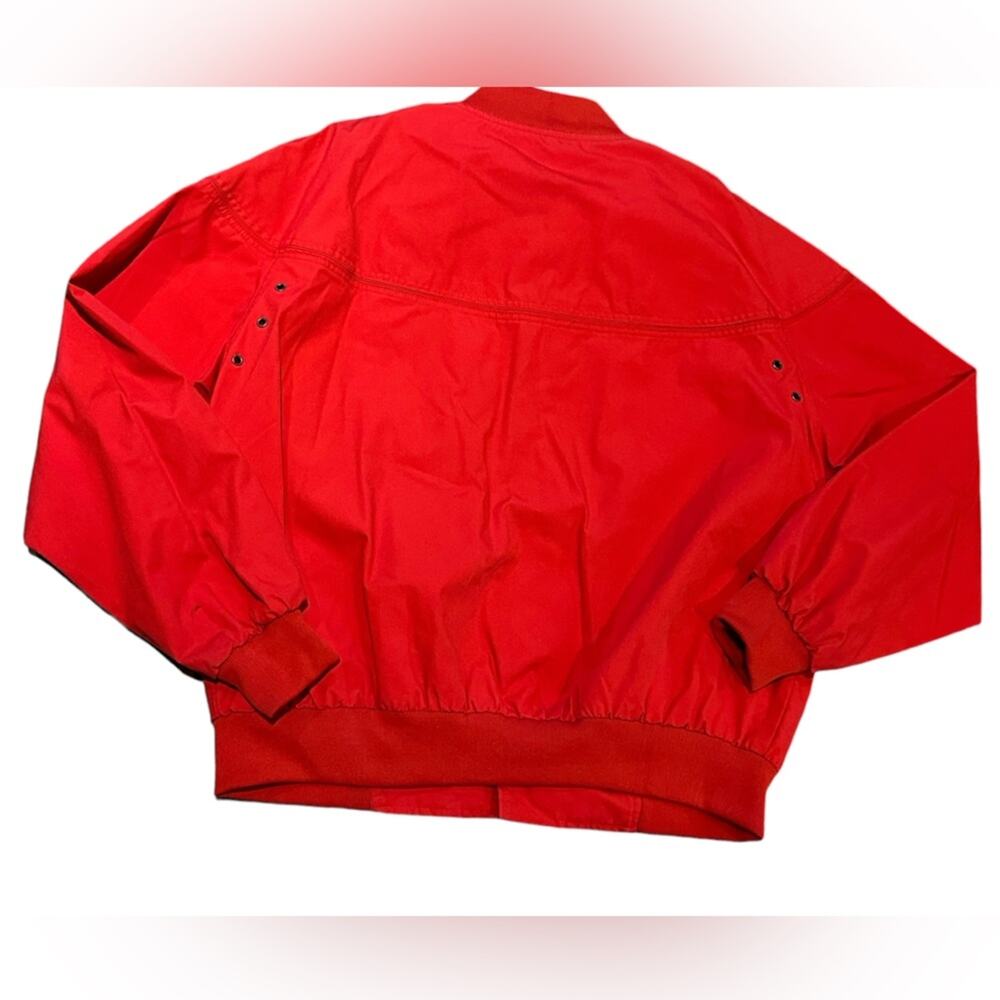 Vintage Hill & Archer Men’s Size XL Bright Red Full Zip Jacket/Coat - Picture 2 of 9